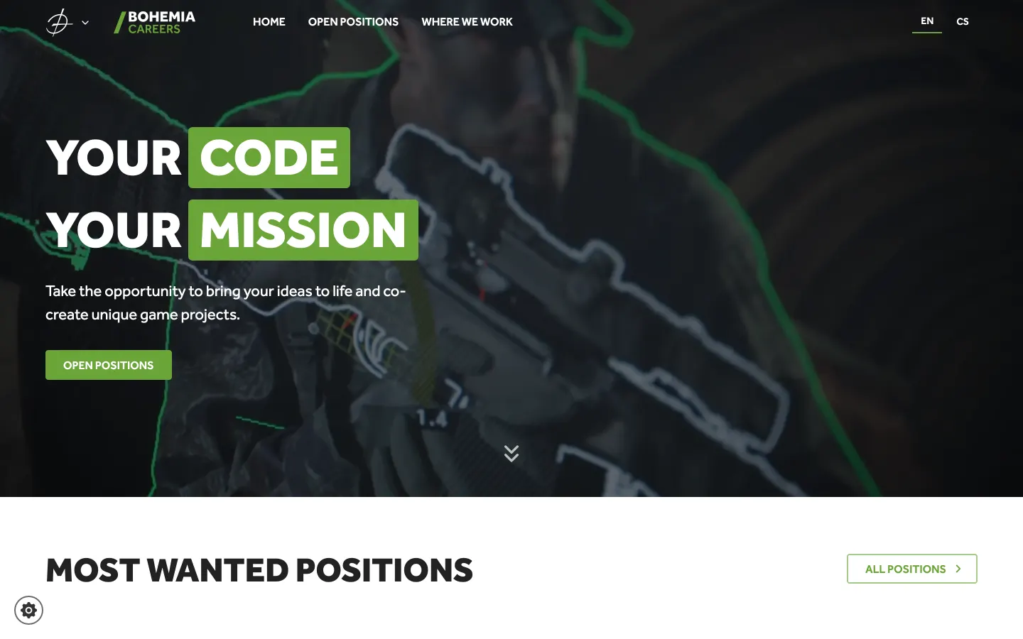 Bohemia Careers — screenshot