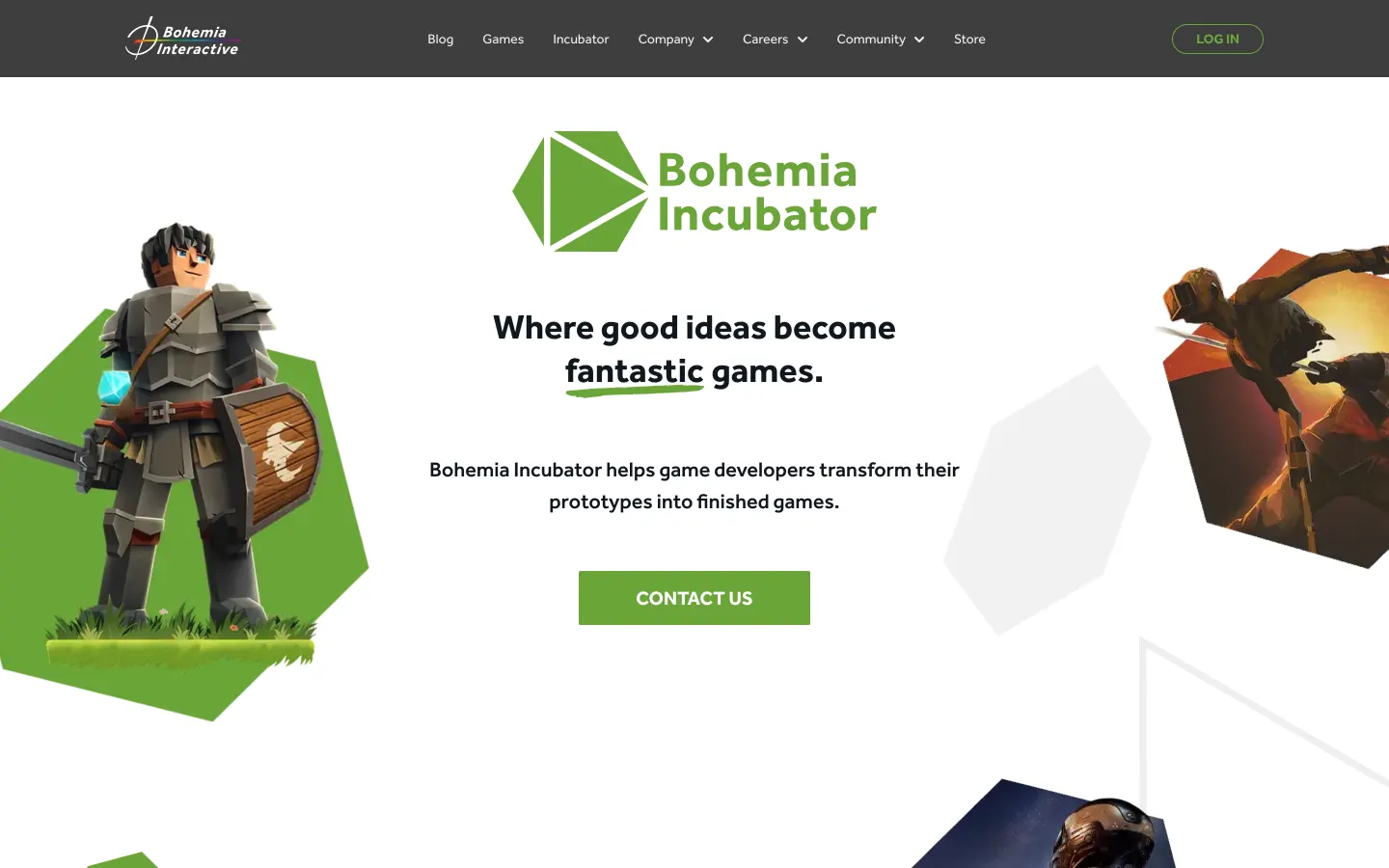 Bohemia Incubator — screenshot