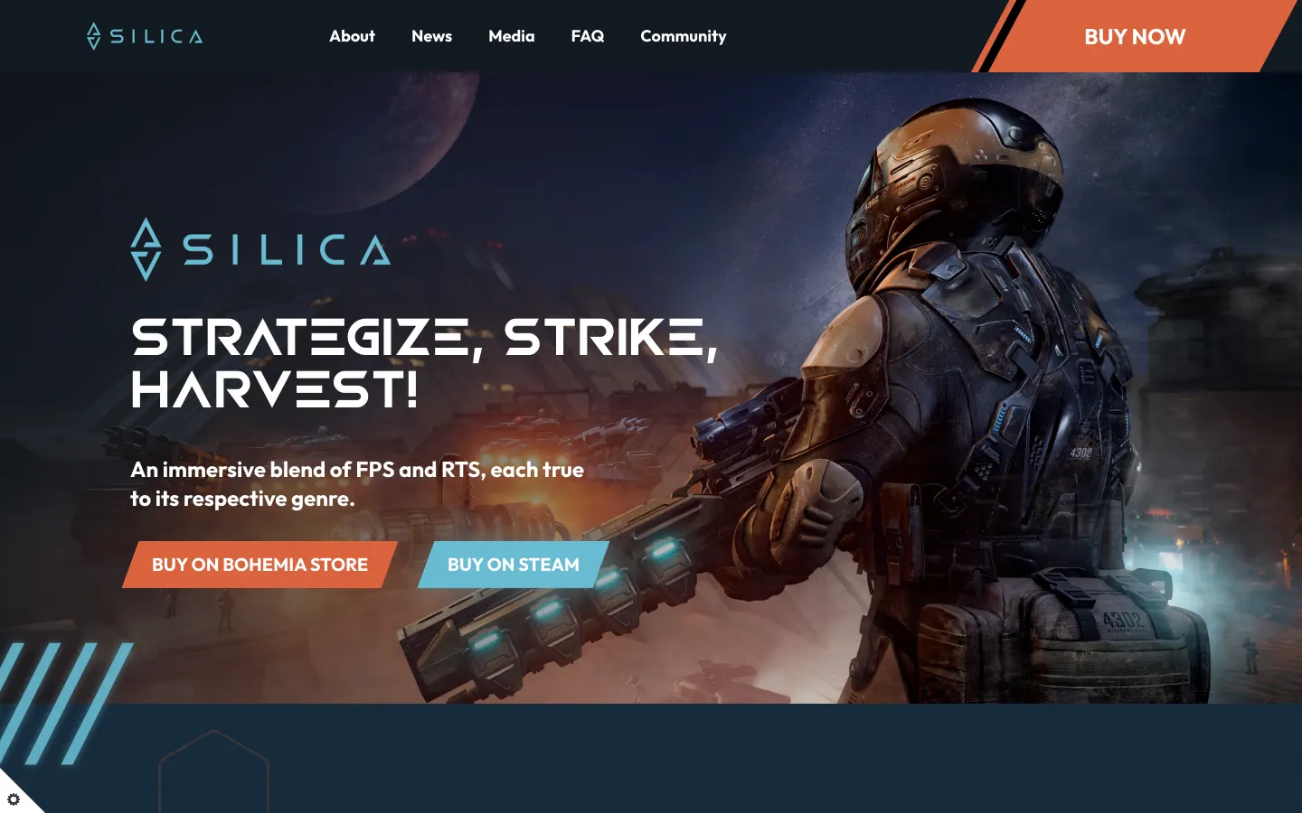 Silica — screenshot